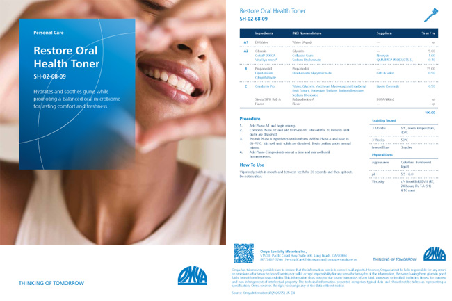 Restore Oral Health Toner
